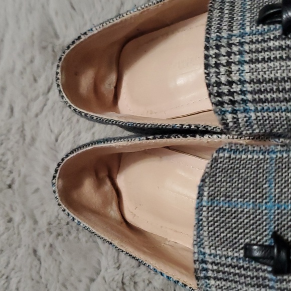Houndstooth pattern tassels loafers - size 8.5 - Picture 8 of 16